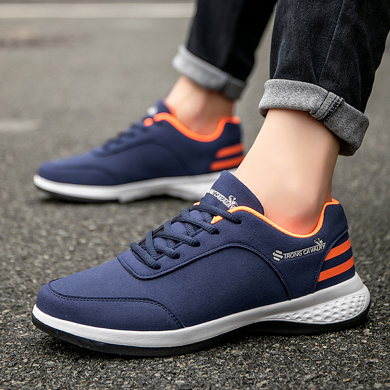 Men Arch Support & Breathable and Light & Non-Slip Shoes - Comfy Casual Walking Orthopedic Shoes