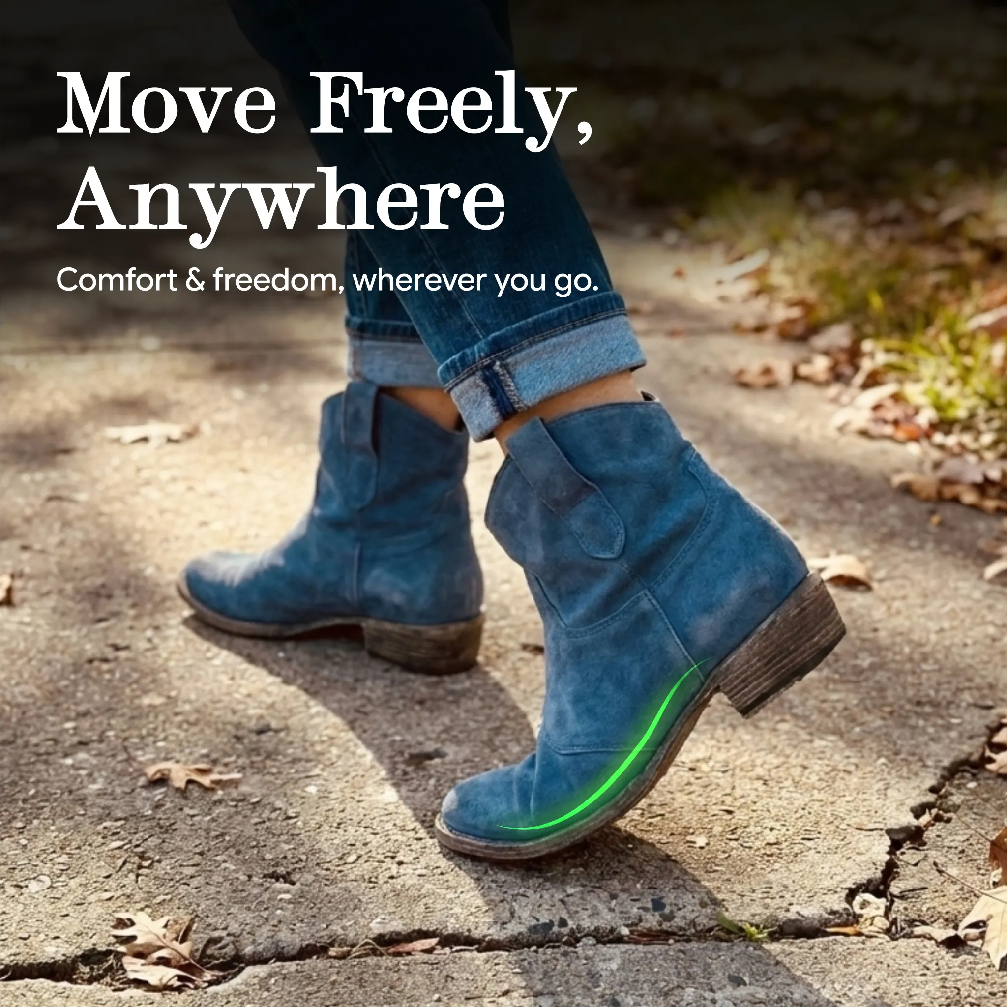 Walkstk Women's Orthopedic Cozy Colorful Arch Support Ankle Charlotte Boots