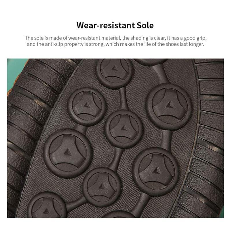 🔥Hot Sale 60% Off🎉 Men Hand Stitching Vintage Casual Comfy Leather Shoes