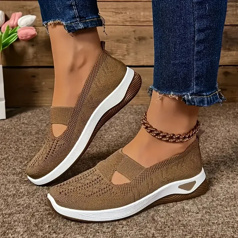 🔥Last Day Promotion 70% OFF🔥- Women's comfortable breathable knitted sneakers