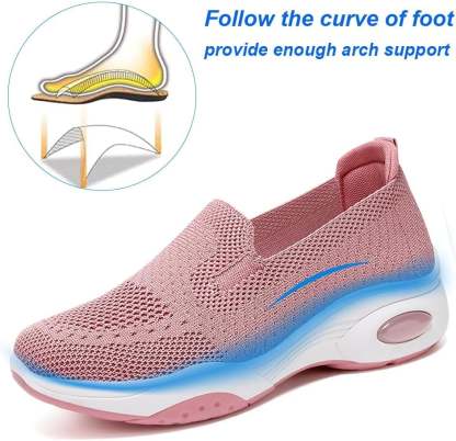 🔥On This Week Sale Off 60%🔥Women's Orthopedic Corrector Walking Sneakers, Comfortable Working Shoes