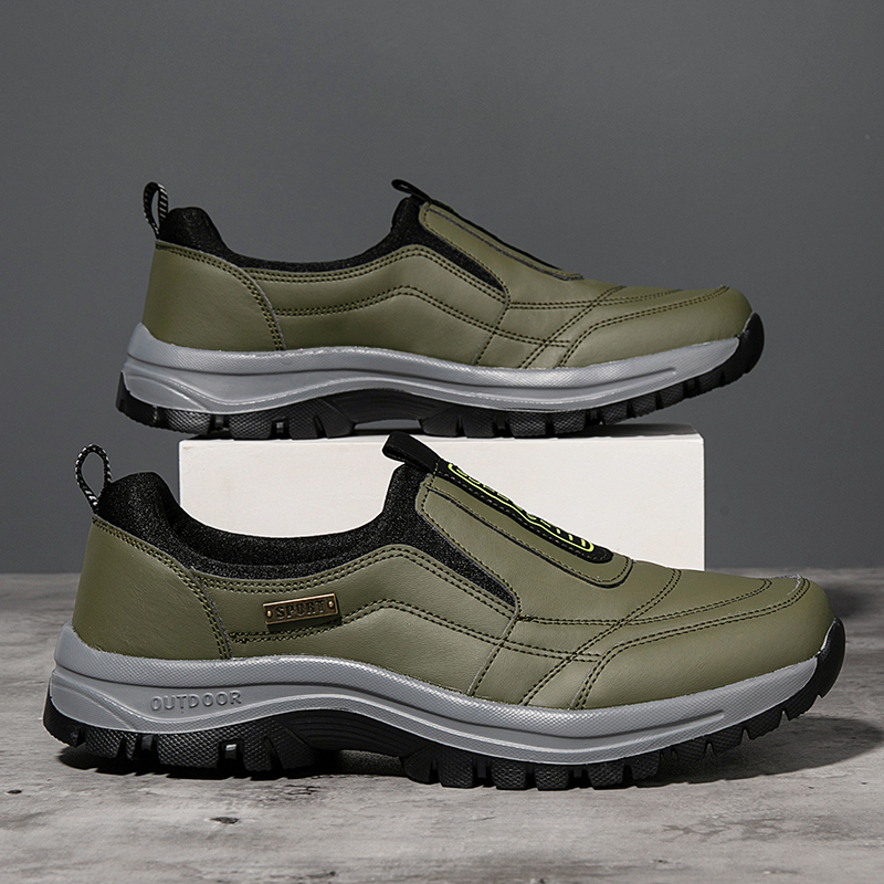 2025 Men's Lightweight Extra Wide Width Orthopedic Hands-Free Foot Pain Relief Slip-on Shoes