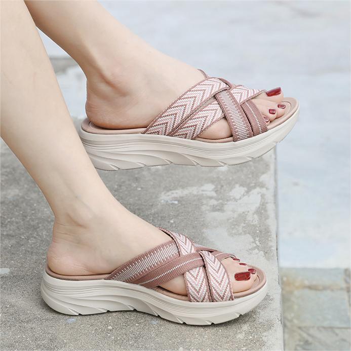 ORTHOTURE Women's Lightweight Sports Style Comfortable Thick Sole Sl