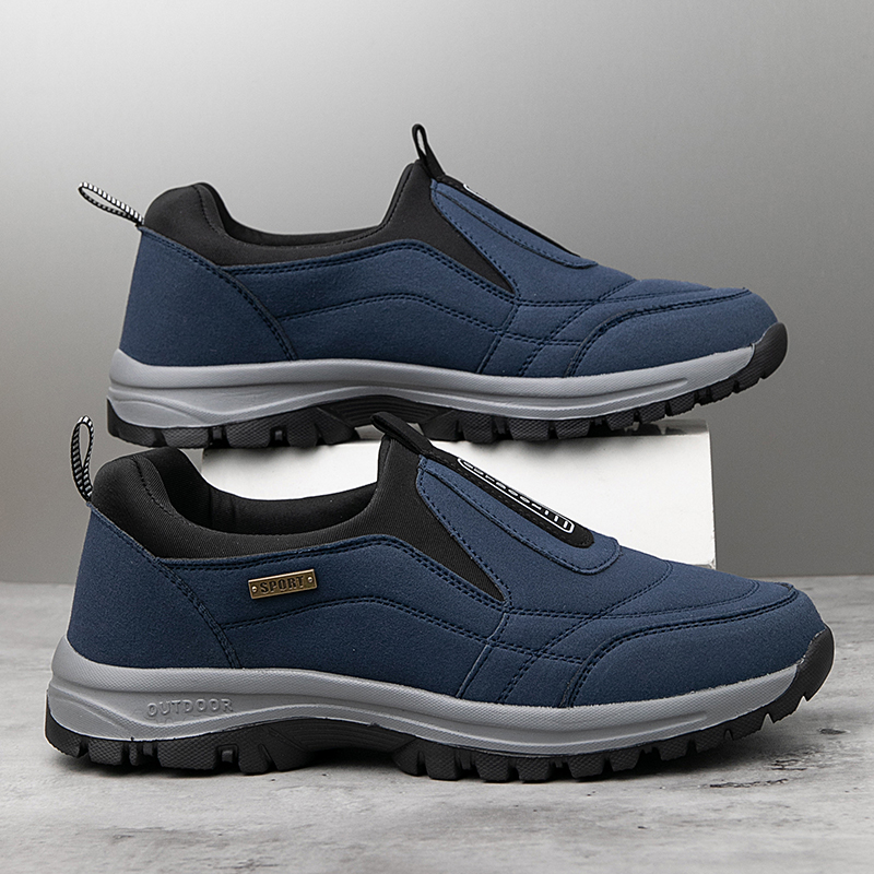 2025 Men's Lightweight Extra Wide Width Orthopedic Hands-Free Foot Pain Relief Slip-on Shoes