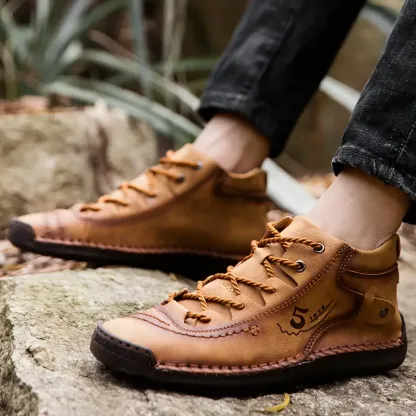 🔥60% OFF TODAY🔥 Men's Waterproof Fashion Orthopedic Shoes - Improve Posture and Get Rid of Painless Walking and Standing