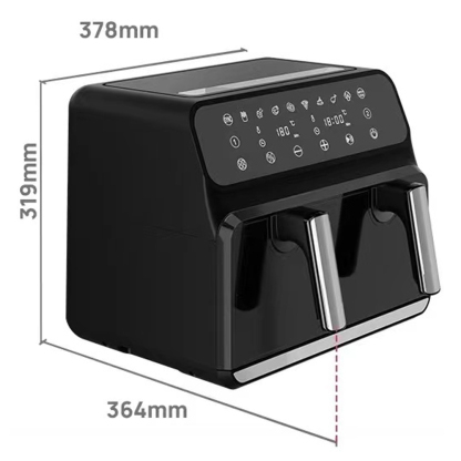 Fritadeira Sem Óleo Air Fryer 8L 