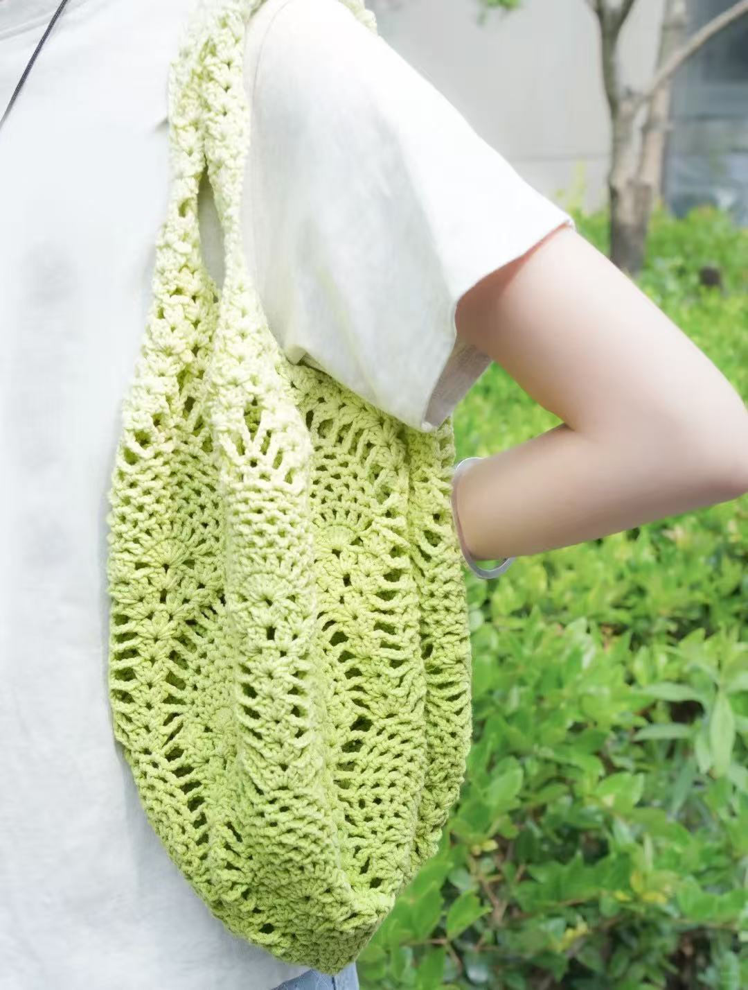 Pineapple - Pattern Crochet Bag, Tote Bag, Crocheting Pattern, Gift for Family, Girlfriend, Best Friend