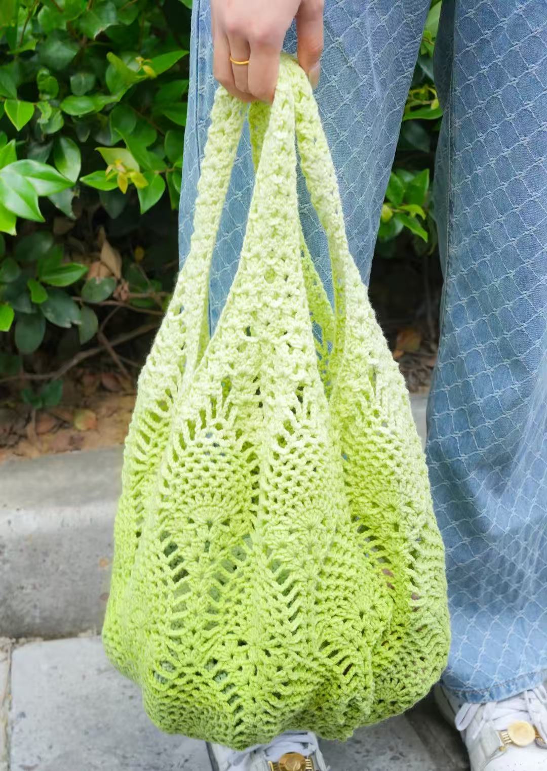 Pineapple - Pattern Crochet Bag, Tote Bag, Crocheting Pattern, Gift for Family, Girlfriend, Best Friend