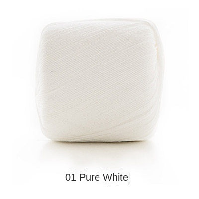 3# Lace Yarn hand knitting yarn 40g hand-woven gift crochet rod hat scarf sweater handmade gift diy clothes bag-HOOKSTH