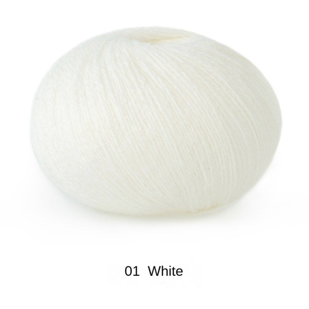 Alpaca yarn hand-woven gift crochet rod hat scarf sweater handmade gift diy clothes bag-HOOKSTH