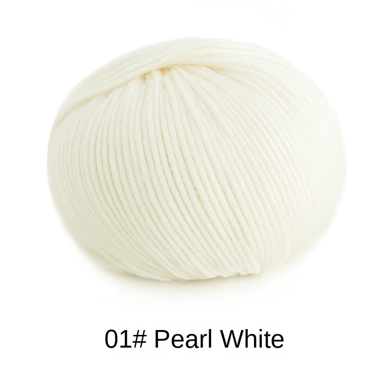 Su Su Sister home Morandi 6# Australian Merino wool thread hand-woven clothes hat scarf wool ball