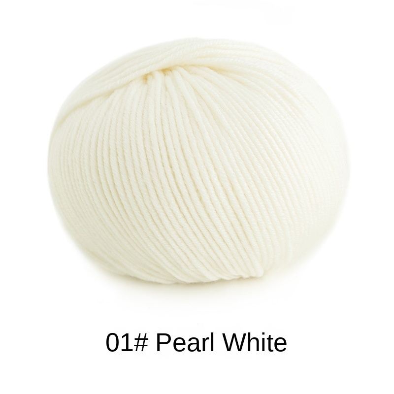 Morandi 6# Australian Merino wool yarn hand-woven gift crochet rod hat scarf sweater handmade gift diy clothes bag-HOOKSTH