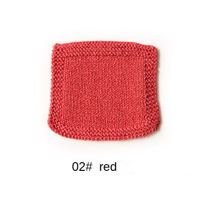 Wool cotton hand-made cotton yarn hand-woven gift crochet rod hat scarf sweater handmade gift diy clothes bag-HOOKSTH