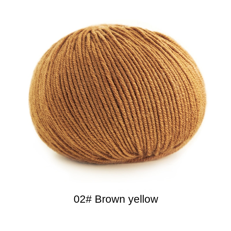 Su Su Sister home Morandi 6# Australian Merino wool thread hand-woven clothes hat scarf wool ball