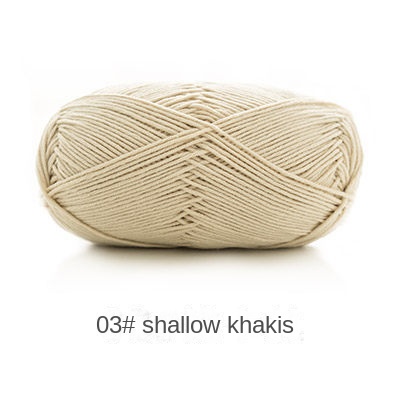 Su Su sister home wool 5 strands milk combed cotton diy clothes bag wholesale wool crochet bag