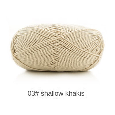 5-ply combed Cotton &  Acrylic hand knitting yarn 100g hand-woven gift crochet rod hat scarf sweater handmade gift diy clothes bag-HOOKSTH