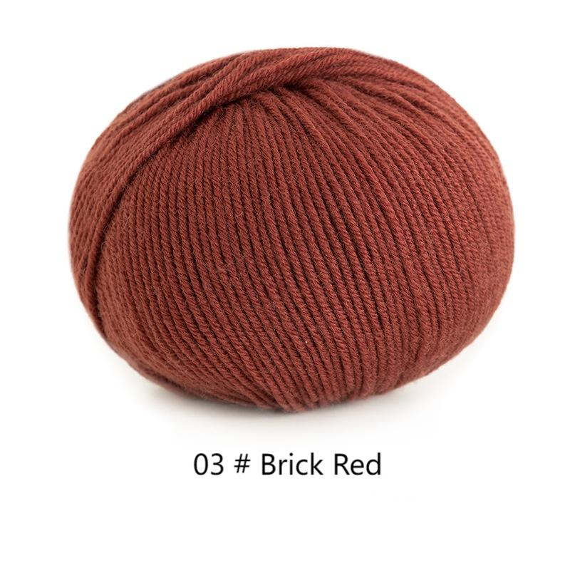 Su Su Sister home Morandi 6# Australian Merino wool thread hand-woven clothes hat scarf wool ball