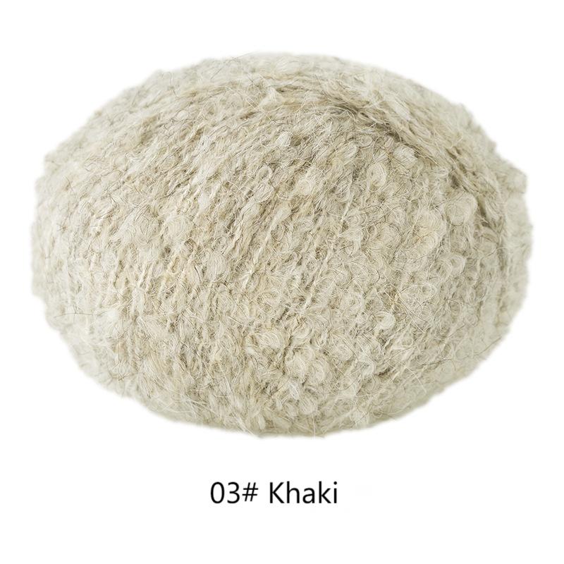 Loop yarn wool yarn hand-woven gift crochet rod hat scarf sweater handmade gift diy clothes bag-HOOKSTH