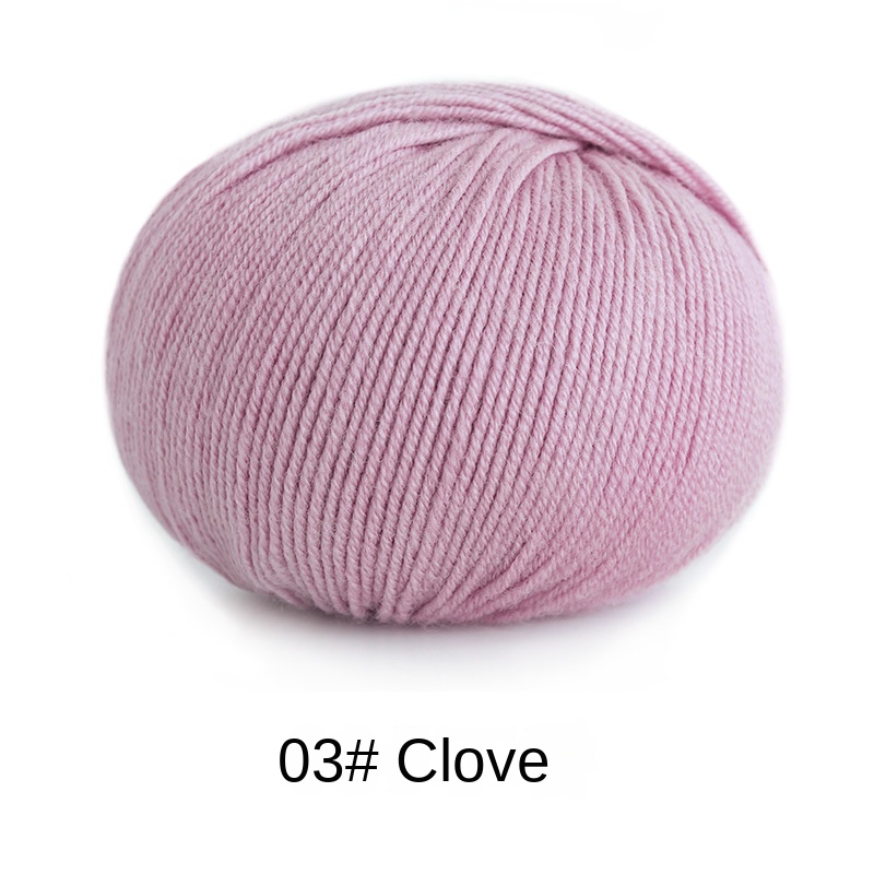 Morandi 4# Australian Merino wool yarn hand-woven gift crochet rod hat scarf sweater handmade gift diy clothes bag-HOOKSTH