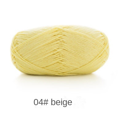 5-ply combed Cotton &  Acrylic hand knitting yarn 100g hand-woven gift crochet rod hat scarf sweater handmade gift diy clothes bag-HOOKSTH