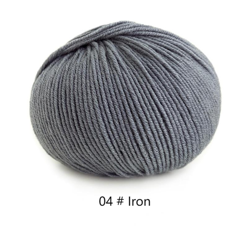 Morandi 6# Australian Merino wool yarn hand-woven gift crochet rod hat scarf sweater handmade gift diy clothes bag-HOOKSTH