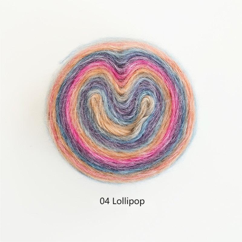 Su Su sister home impression sunrise according to package (box) wholesale wool ball hand-knitting DIY crochet stick