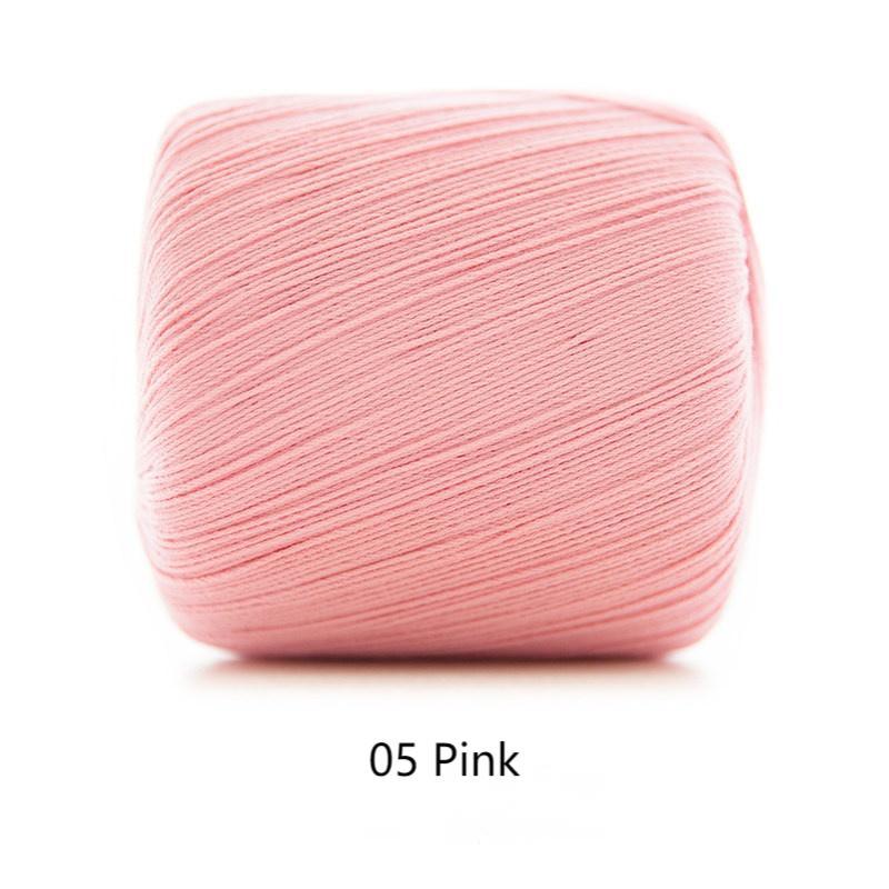 5# Lace Yarn hand knitting yarn 40g hand-woven gift crochet rod hat scarf sweater handmade gift diy clothes bag-HOOKSTH
