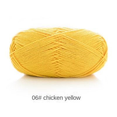 5-ply combed Cotton &  Acrylic hand knitting yarn 100g hand-woven gift crochet rod hat scarf sweater handmade gift diy clothes bag-HOOKSTH