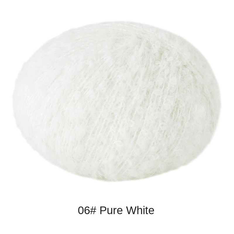 Loop yarn wool yarn hand-woven gift crochet rod hat scarf sweater handmade gift diy clothes bag-HOOKSTH