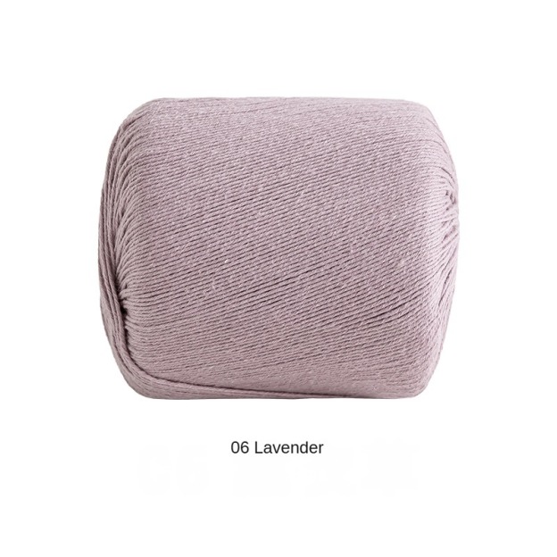 Morandi linen lace yarn hand-woven gift crochet rod hat scarf sweater handmade gift diy clothes bag-HOOKSTH