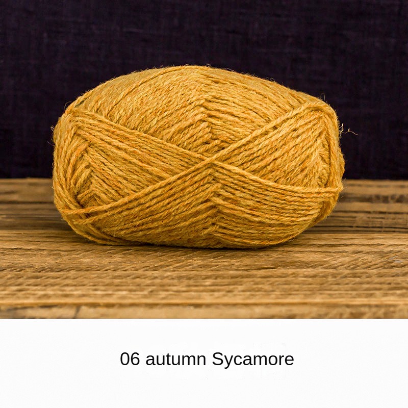 Su Su sister's home set Delan wool yarn diy coarse wool ball hand-crocheted material wrap knitting scarf thread