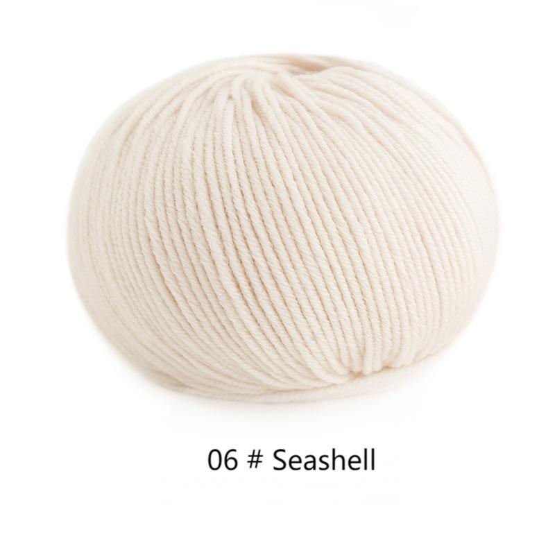 Morandi 6# Australian Merino wool yarn hand-woven gift crochet rod hat scarf sweater handmade gift diy clothes bag-HOOKSTH