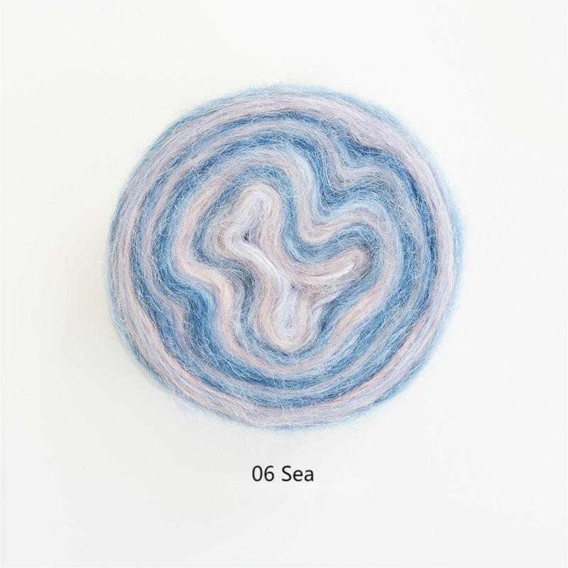 Su Su sister home impression sunrise according to package (box) wholesale wool ball hand-knitting DIY crochet stick