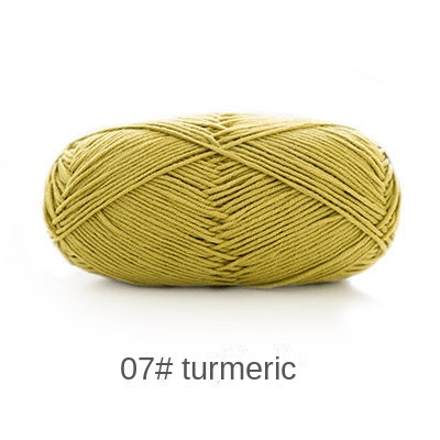 5-ply combed Cotton &  Acrylic hand knitting yarn 100g hand-woven gift crochet rod hat scarf sweater handmade gift diy clothes bag-HOOKSTH