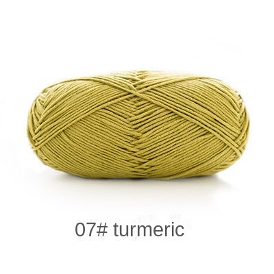 5-ply combed Cotton &  Acrylic hand knitting yarn 100g hand-woven gift crochet rod hat scarf sweater handmade gift diy clothes bag-HOOKSTH