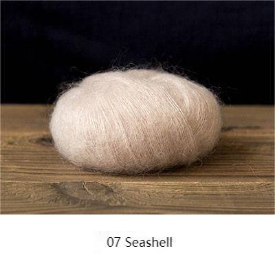 South African Mohair wool yarn hand-woven gift crochet rod hat scarf sweater handmade gift diy clothes bag-HOOKSTH