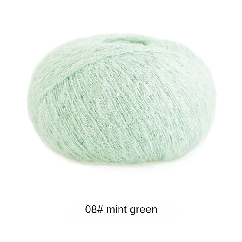 Phantom Feather Beads hand-woven gift crochet rod hat scarf sweater handmade gift diy clothes bag-HOOKSTH