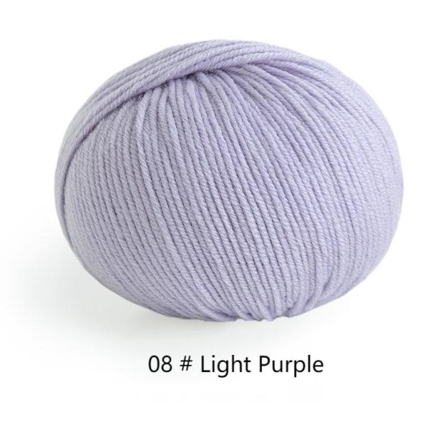 Morandi 6# Australian Merino wool yarn hand-woven gift crochet rod hat scarf sweater handmade gift diy clothes bag-HOOKSTH