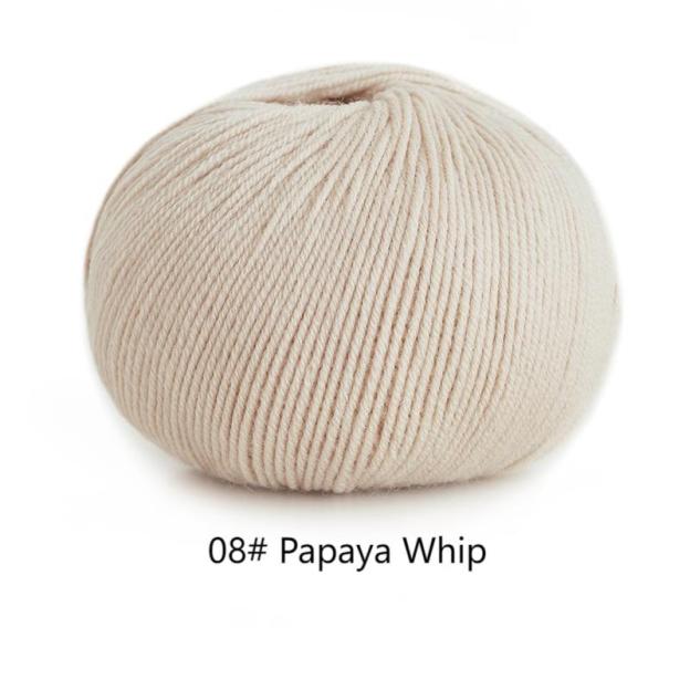 Morandi 4# Australian Merino wool yarn hand-woven gift crochet rod hat scarf sweater handmade gift diy clothes bag-HOOKSTH