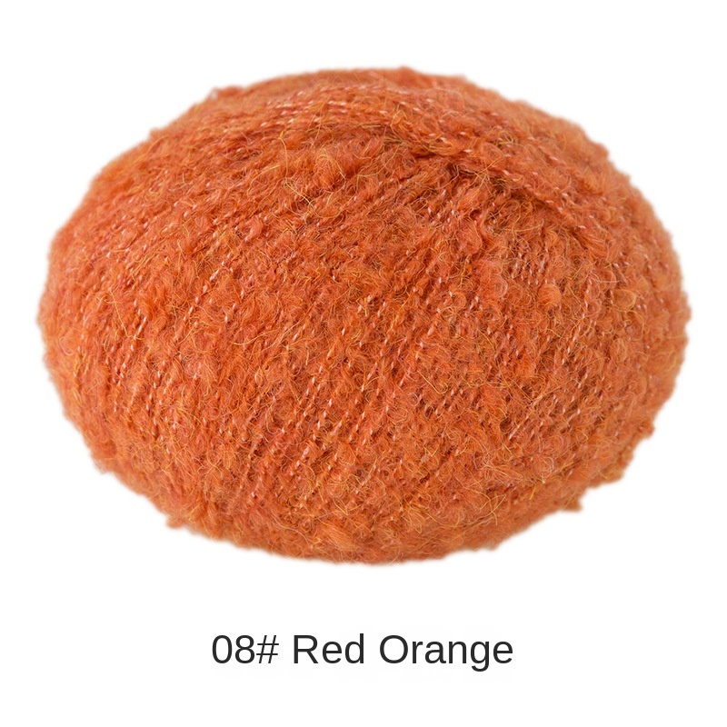 Loop yarn wool yarn hand-woven gift crochet rod hat scarf sweater handmade gift diy clothes bag-HOOKSTH