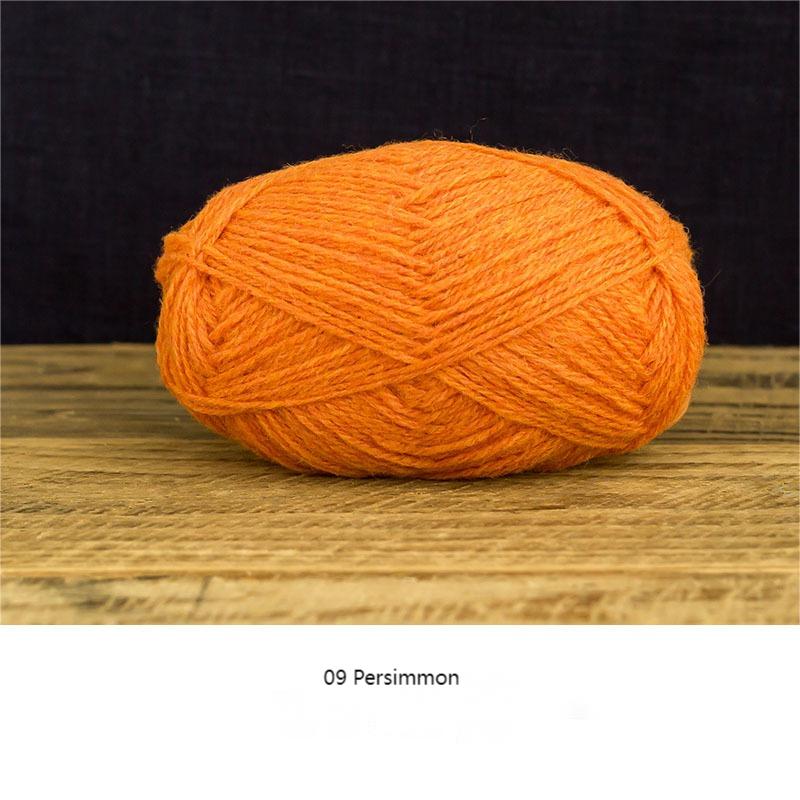 Delan wool yarn hand-woven gift crochet rod hat scarf sweater handmade gift diy clothes bag-HOOKSTH