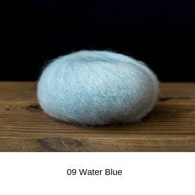 South African Mohair wool yarn hand-woven gift crochet rod hat scarf sweater handmade gift diy clothes bag-HOOKSTH