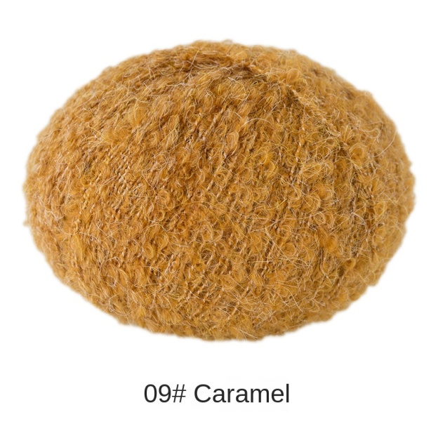 Loop yarn wool yarn hand-woven gift crochet rod hat scarf sweater handmade gift diy clothes bag-HOOKSTH