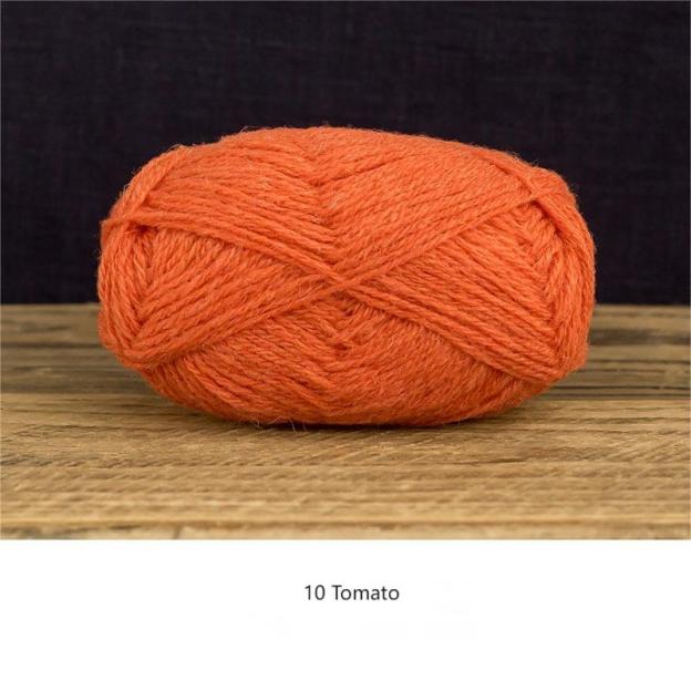 Delan wool yarn hand-woven gift crochet rod hat scarf sweater handmade gift diy clothes bag-HOOKSTH