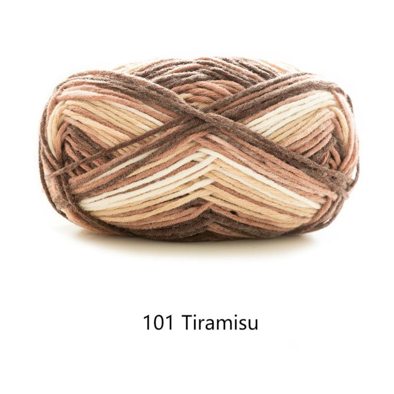 Hand knitting dying yarn hand-woven gift crochet rod hat scarf sweater handmade gift diy clothes bag-HOOKSTH