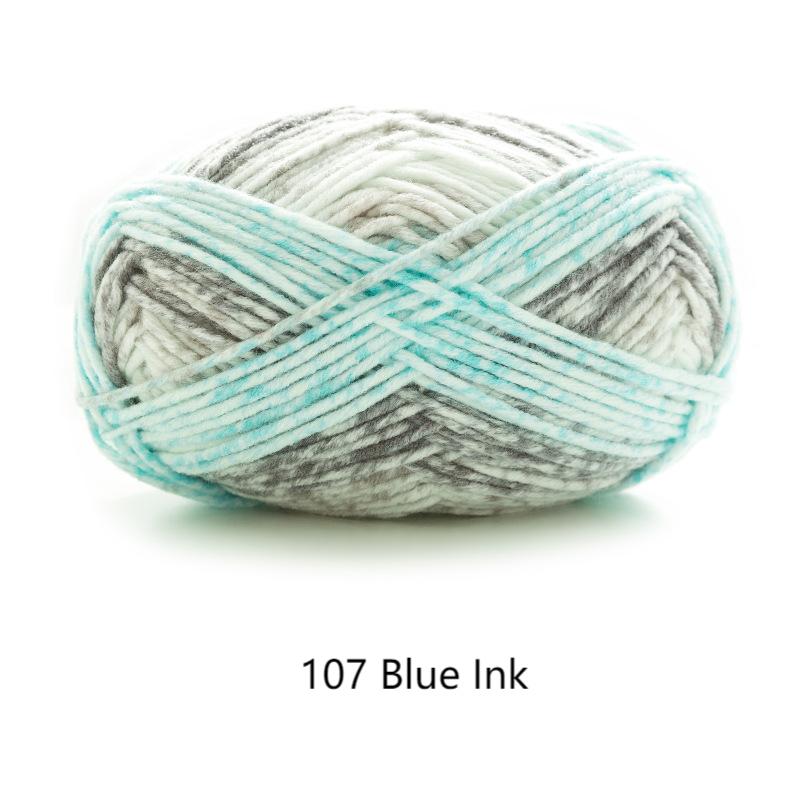 Hand knitting dying yarn hand-woven gift crochet rod hat scarf sweater handmade gift diy clothes bag-HOOKSTH