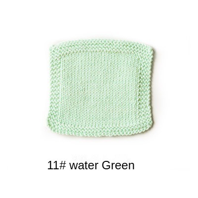 Wool cotton hand-made cotton yarn hand-woven gift crochet rod hat scarf sweater handmade gift diy clothes bag-HOOKSTH