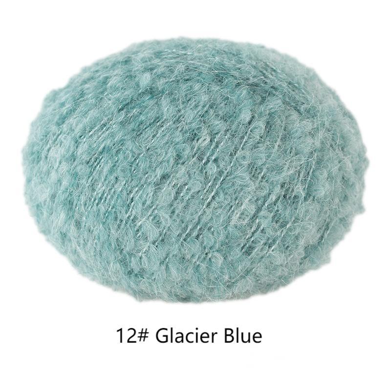 Loop yarn wool yarn hand-woven gift crochet rod hat scarf sweater handmade gift diy clothes bag-HOOKSTH