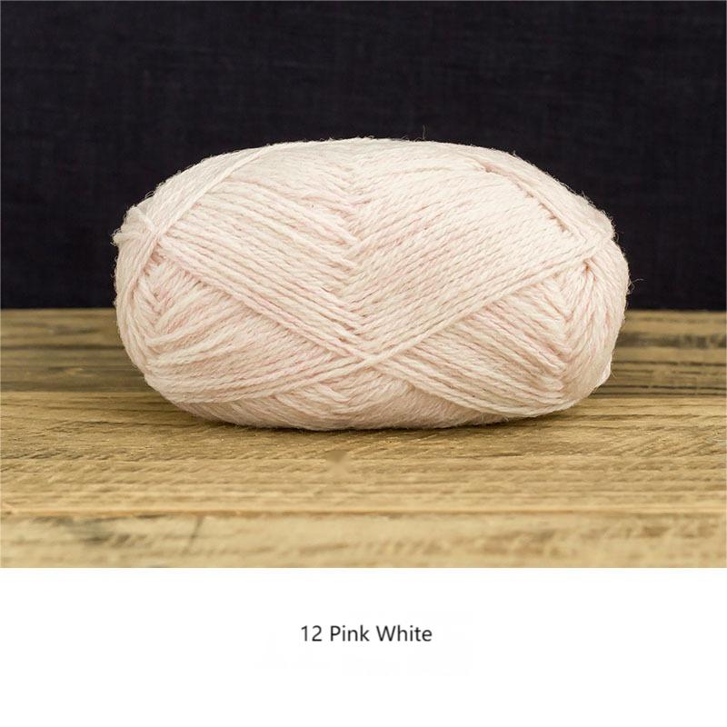 Delan wool yarn hand-woven gift crochet rod hat scarf sweater handmade gift diy clothes bag-HOOKSTH