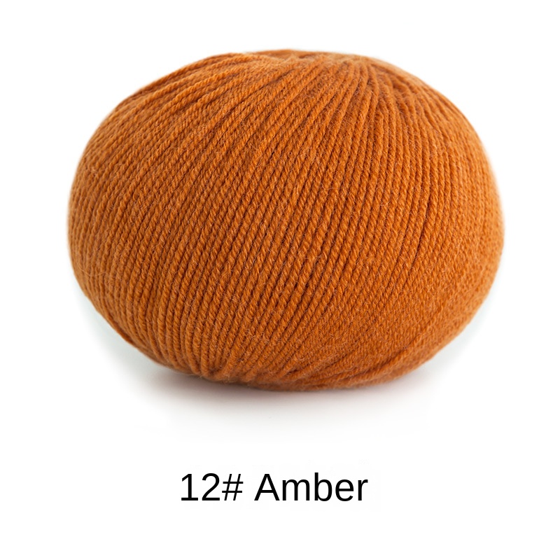 Su Su Sister home Morandi 4# Australian Merino wool thread hand-woven clothes hat scarf wool ball